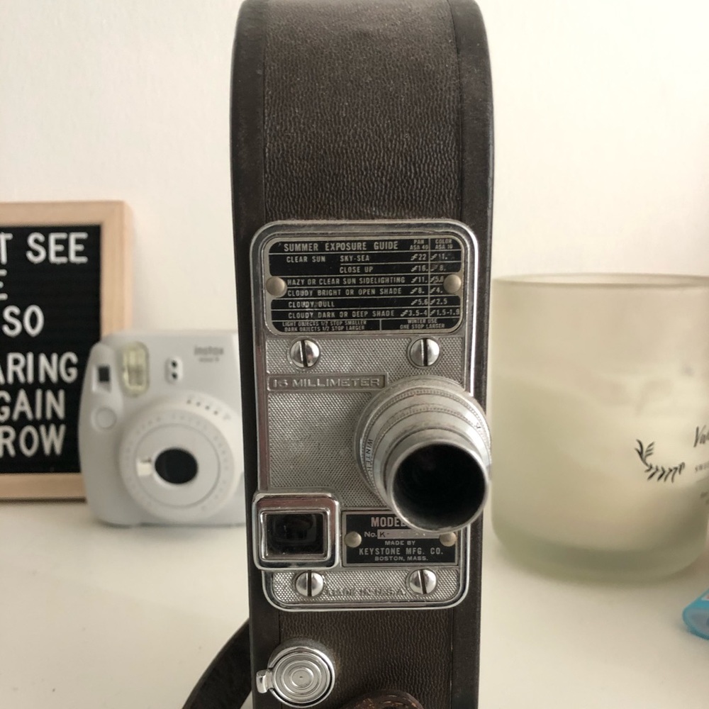 16 millimeter vintage video camera